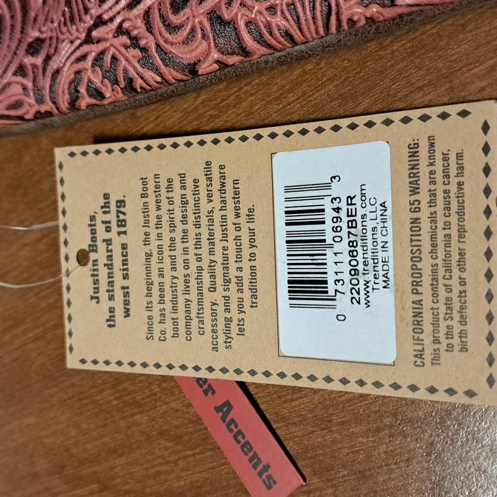 Justin Bag Leatr Accents - Picture 3 of 6